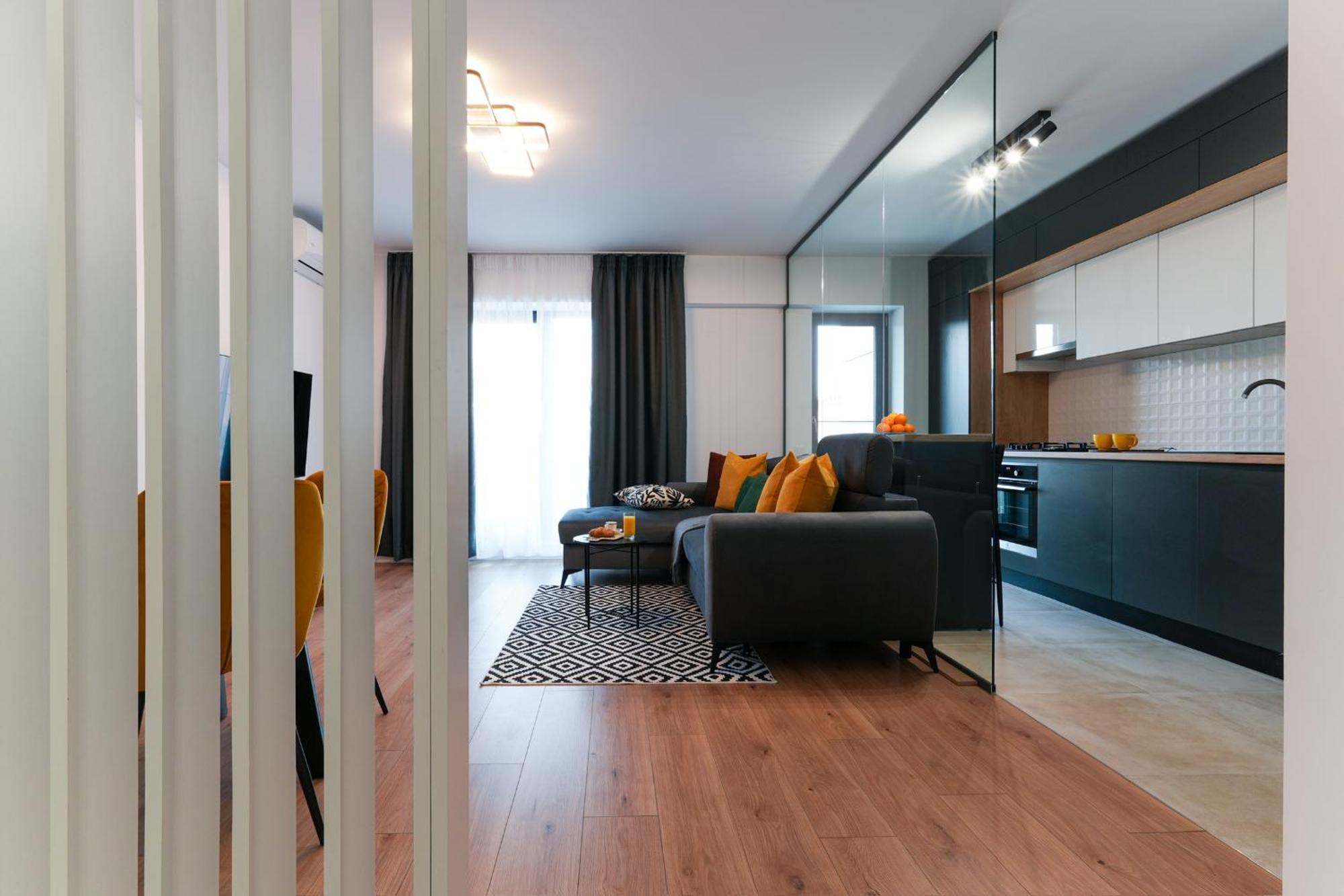 Sandra - Park-View Apt With Balcony & Parking Бухарест Экстерьер фото